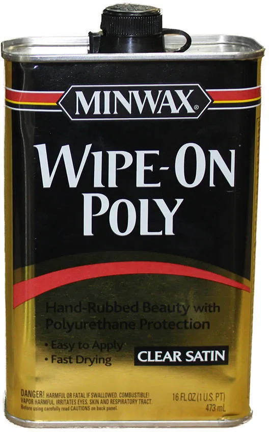 Фото Защитное покрытие  Wipe-On Poly 473 мл полуматовое в интернет-магазине ToolHaus.ru