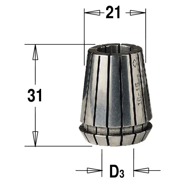 Фото ER32 D=12 цанга высокоточная в интернет-магазине ToolHaus.ru