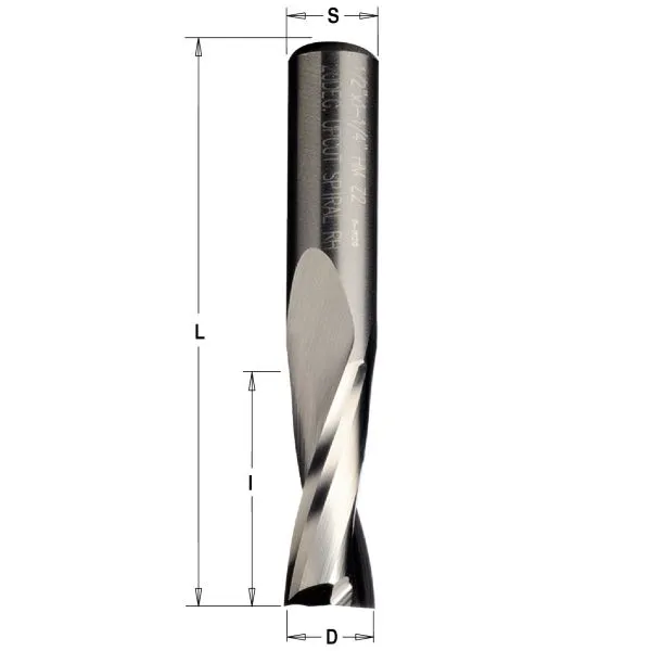 Фото Фреза спиральная монолитная 16x72x120 Z=2 S=16 RH в интернет-магазине ToolHaus.ru