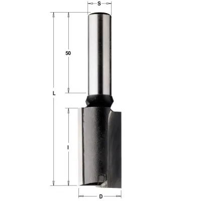 Фото Фреза концевая CMT пазовая D=20,0 I=35,0 S=12,0 L=90,0 в интернет-магазине ToolHaus.ru