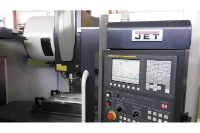 Фото JET JVM-800LA CNC Фрезерный станок с ЧПУ Siemens 828D (Fanuc 0i) в интернет-магазине ToolHaus.ru