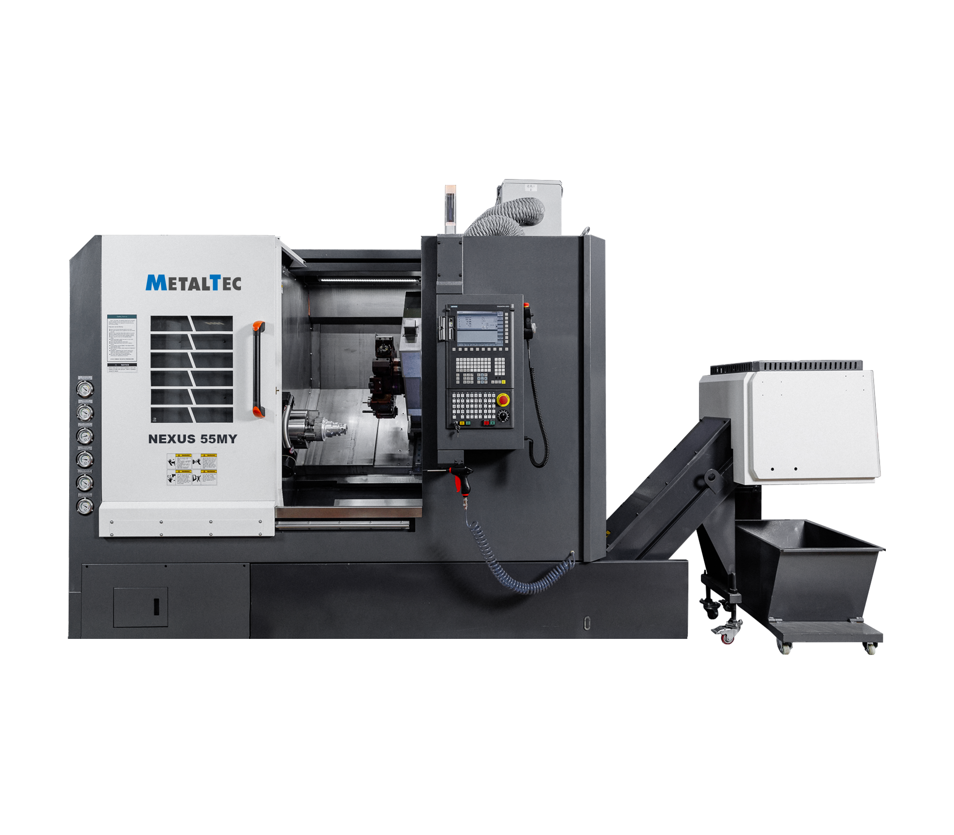 Фото MetalTec NEXUS 55MY - Токарный станок ЧПУ с наклонной станиной в интернет-магазине ToolHaus.ru