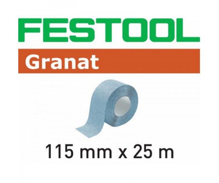 Фото Шлифовальный материал Festool Granat P80, рулон 25 м 115x25m P80 GR в интернет-магазине ToolHaus.ru