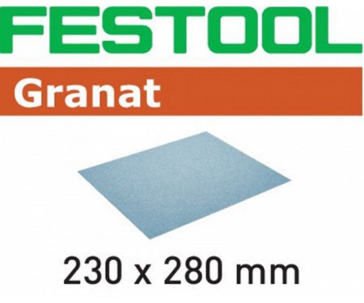 Фото Материал шлифовальный Festool Granat P400, компл. из 10 шт. 230x280 P400 GR/10 в интернет-магазине ToolHaus.ru