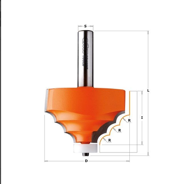 Фото Фрезы профильные по искусственному камню в интернет-магазине ToolHaus.ru