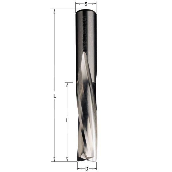 Фото Фреза спиральная монолитная 14x50x110 Z=3 S=14 RH в интернет-магазине ToolHaus.ru