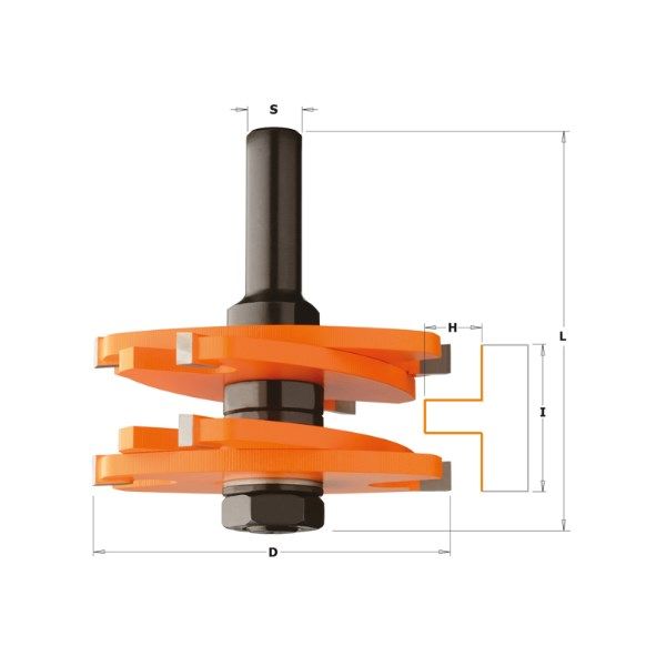 Фото Фреза для шиповых соединений в интернет-магазине ToolHaus.ru
