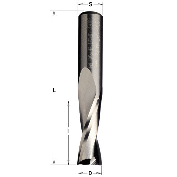 Фото Фреза спиральная монолитная 16x72x120 Z=2 S=16 RH в интернет-магазине ToolHaus.ru