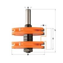 Фото Фреза для формирования шипа наборная в интернет-магазине ToolHaus.ru