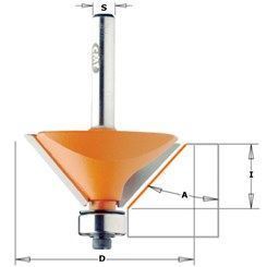Фото Фреза концевая CMT фасочная D=65,0 I=26,0 S=12,0 в интернет-магазине ToolHaus.ru