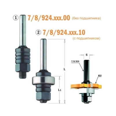 Фото Сменные режущие элементы крепление гайкой в интернет-магазине ToolHaus.ru