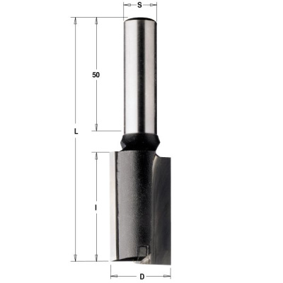 Фото Фреза концевая CMT пазовая D=22,0 I=35,0 S=12,0 L=90,0 в интернет-магазине ToolHaus.ru