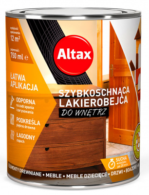 Фото Лак-морилка быстросохнущая ALTAX Коричневый 750мл 50830-06-000075 в интернет-магазине ToolHaus.ru